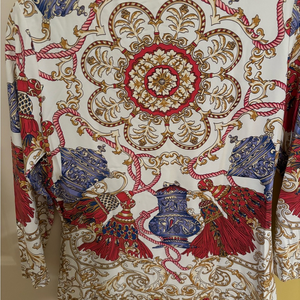 Signature Catalina cloth 3/4 sleeve top